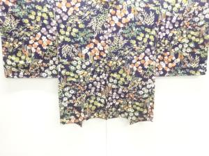 未使用品　草花模様羽織